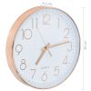 Wall Clock 30 cm Rose Gold