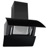 Wall Mounted Range Hood Stainless Steel – 60x37x83 cm, Black