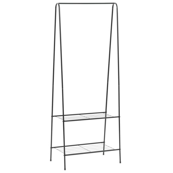 Clothes Rack 59x35x150 cm – Black