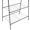 Clothes Rack 59x35x150 cm – Black