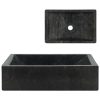 Sink 45x30x12 cm Marble – Black