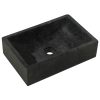 Sink 45x30x12 cm Marble – Black