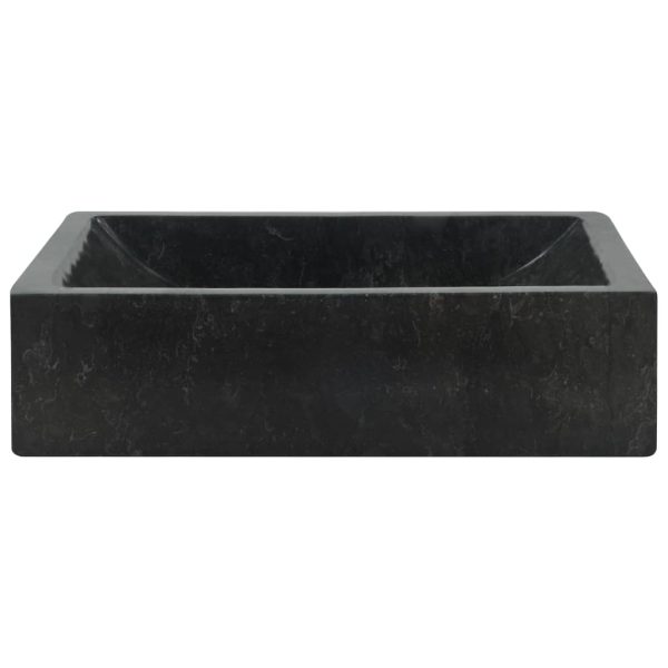 Sink 45x30x12 cm Marble – Black