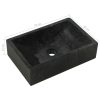 Sink 45x30x12 cm Marble – Black