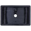 Sink 45x30x12 cm Marble – Black