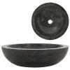 Sink 40×12 cm Marble – Black