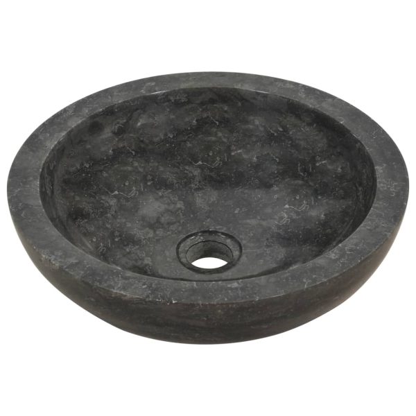 Sink 40×12 cm Marble – Black