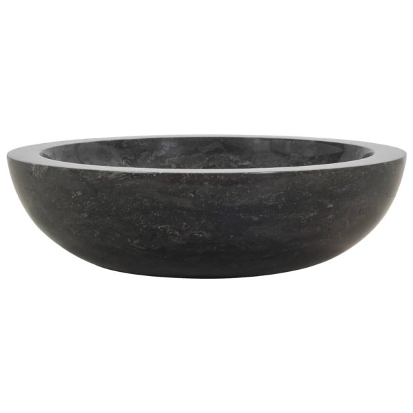 Sink 40×12 cm Marble – Black