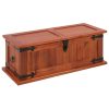 Storage Chest Solid Acacia Wood – 60x25x22 cm