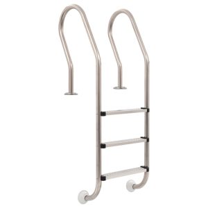 Pool Ladder 3 Steps Stainless Steel 304 120 cm