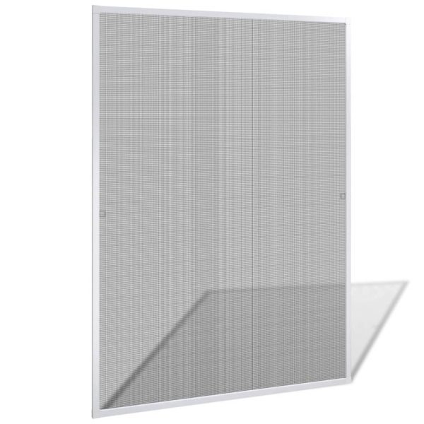 Insect Screen for Windows – 120×140 cm, White