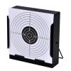 14 cm Square Target Holder Pellet Trap + 100 Paper Targets