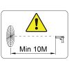 5-hole Biathlon Knockdown Target with Reset Cord