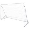 Soccer Goal Post Net Set Steel 240 x 90 x 150 cm High-quality – 2