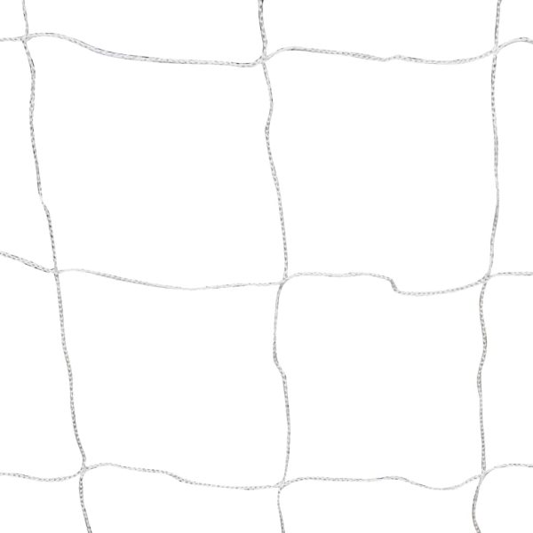 Football Goal with Net 182x61x122 cm Steel White – 2