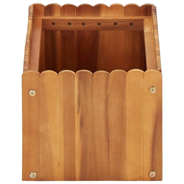 Garden Raised Bed Solid Acacia Wood – 50x30x25 cm