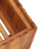 Garden Raised Bed Solid Acacia Wood – 50x30x25 cm