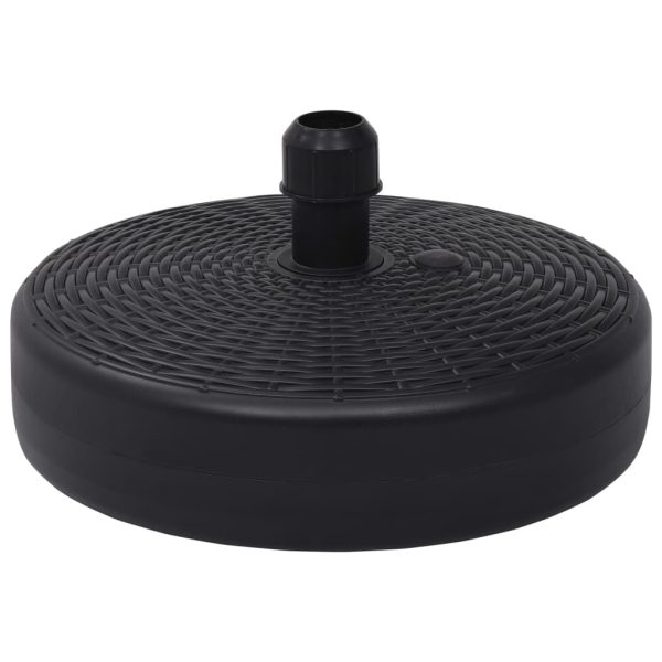 Umbrella Base Sand/Water Filled 24 L Black