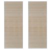 Rectangular Natural Bamboo Rugs – 120×180 cm (2 pcs)