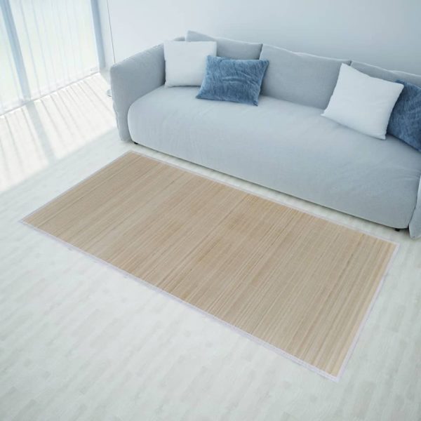 Rectangular Natural Bamboo Rugs – 120×180 cm (2 pcs)