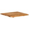 Bathroom Vanity Top Solid Acacia Wood – 58x52x2.5 cm