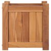 Raised Bed Solid Teak Wood – 30x30x30 cm