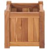 Raised Bed Solid Teak Wood – 30x30x30 cm