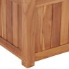 Raised Bed Solid Teak Wood – 30x30x30 cm