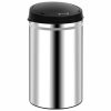 Automatic Sensor Dustbin Stainless Steel – Silver, 40 L