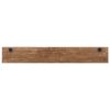 Hall Hanger with 5 Hooks 100×2.5×15 cm Solid Reclaimed Wood