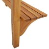 Balcony Bar Table 90x37x122,5 cm Solid Acacia Wood