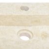 Sink 58x39x10 cm Marble – Cream