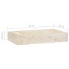 Sink 58x39x10 cm Marble – Cream