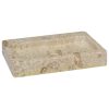 Sink 38x24x6.5 cm Marble – Cream