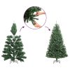 Artificial Christmas Tree with Stand Green PET – 120×65 cm