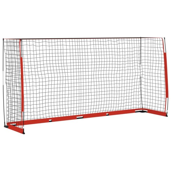 Soccer Goal 366.5x91x183 cm Steel