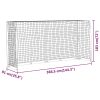 Soccer Goal 366.5x91x183 cm Steel