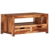 Coffee Table 84x49x40 cm Solid Wood Acacia