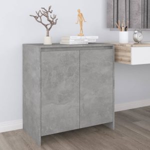 Sideboard 70x40x75 cm Engineered Wood – Concrete Grey