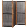 Ellicott Room Divider – 210×180 cm, Black