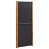 Ellicott Room Divider – 210×180 cm, Black