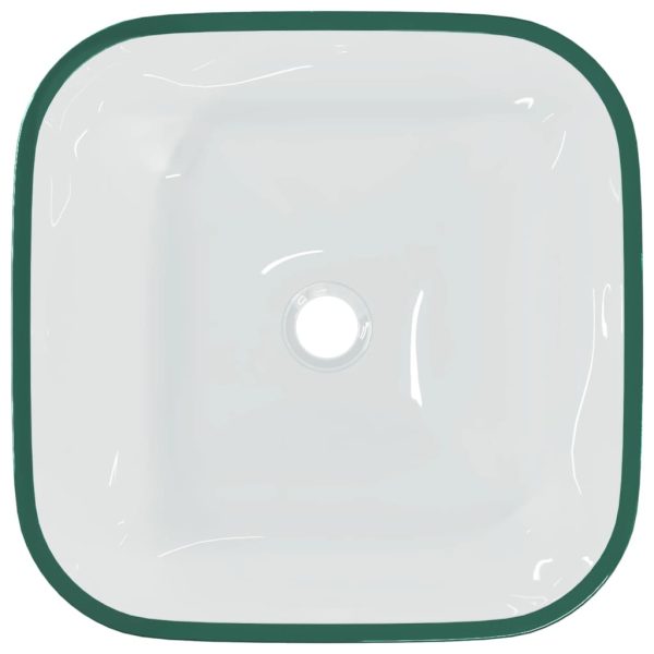 Basin Glass 42x42x14 cm – Transparent