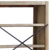 7-Tier Bookcase Solid Wood Acacia – 80x30x200 cm