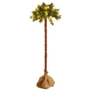 Artificial Palm Tree with LEDs – 150 cm