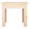 Coffee Table Solid Wood Pine – 35x35x30 cm