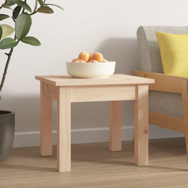 Coffee Table Solid Wood Pine – 35x35x30 cm