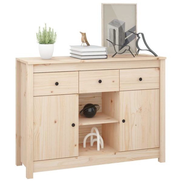 Sideboard 100x35x74.5 cm Solid Wood Pine