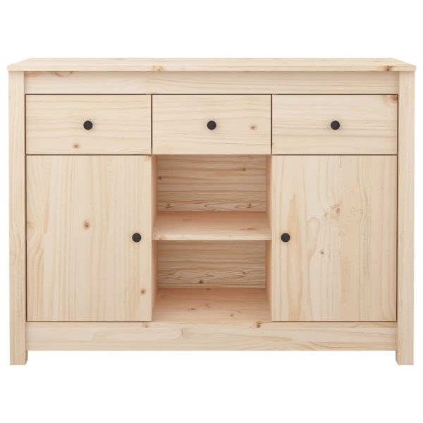 Sideboard 100x35x74.5 cm Solid Wood Pine