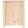 Shoe Cabinet 110x38x45.5 cm Solid Wood Pine