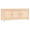 Shoe Cabinet 110x38x45.5 cm Solid Wood Pine